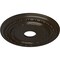 Ekena Millwork Dublin Ceiling Medallion (Fits Canopies up to 5 1/8"), 17 7/8"OD x 3 5/8"ID x 1 1/4"P, Stone Hearth CM17DUSHF - alternate 4